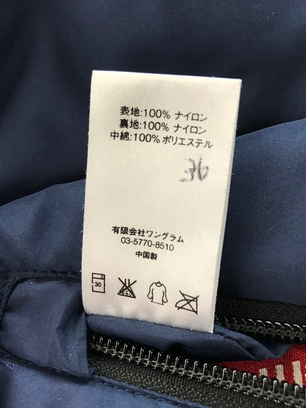 【中古品】【メンズ】 Supreme シュプリーム 16AW REVERSIBLE HOODED PUFFY JACKET リバーシブル フーデッド パフィー ジャケット 149-260227-rt-01-tag サイズ：M カラー：パープル/ネイビー 万代Net店