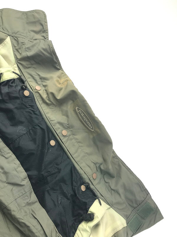 【現状渡し品】【メンズ】 patagonia パタゴニア NYLON JACKET 83260 ナイロンジャケット マウンテンパーカー ライトアウター 144-250205-yk-26-tag サイズ：M カラー：カーキ 万代Net店