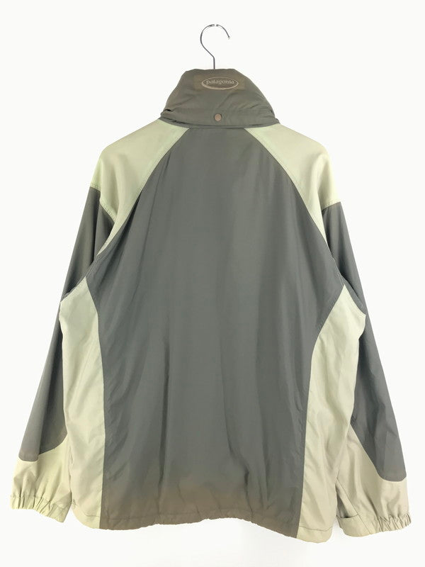 【現状渡し品】【メンズ】 patagonia パタゴニア NYLON JACKET 83260 ナイロンジャケット マウンテンパーカー ライトアウター 144-250205-yk-26-tag サイズ：M カラー：カーキ 万代Net店