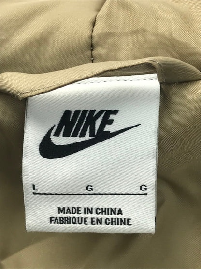 【中古品】【メンズ】 NIKE ナイキ HAVE A NIKE DAY PRINT WORK JACKET DQ4184-247 HAVE A NIKE DAY プリント ワークジャケット アウター 148-250205-yk-28-tag サイズ：L カラー：ベージュ 万代Net店