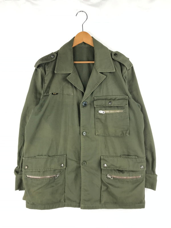 【ジャンク品】【メンズ】  EURO VINTAGE ユーロヴィンテージ 推定60's-70's HUNTING JACKET 60-70年代 ハンティングジャケット LAMPOジップ ライトアウター ヴィンテージ 146-250209-hi-14-tag サイズ：なし カラー：カーキ 万代Net店