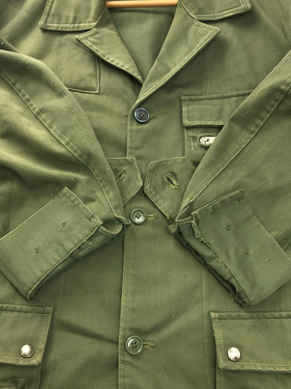 【ジャンク品】【メンズ】  EURO VINTAGE ユーロヴィンテージ 推定60's-70's HUNTING JACKET 60-70年代 ハンティングジャケット LAMPOジップ ライトアウター ヴィンテージ 146-250209-hi-14-tag サイズ：なし カラー：カーキ 万代Net店