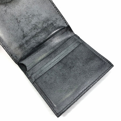 【中古品】【メンズ】 Hender Scheme エンダースキーマ FLAP WALLET フラップウォレット 三つ折り財布 コンパクトウォレット 200-250205-yk-06-tag カラー：ブラック 万代Net店