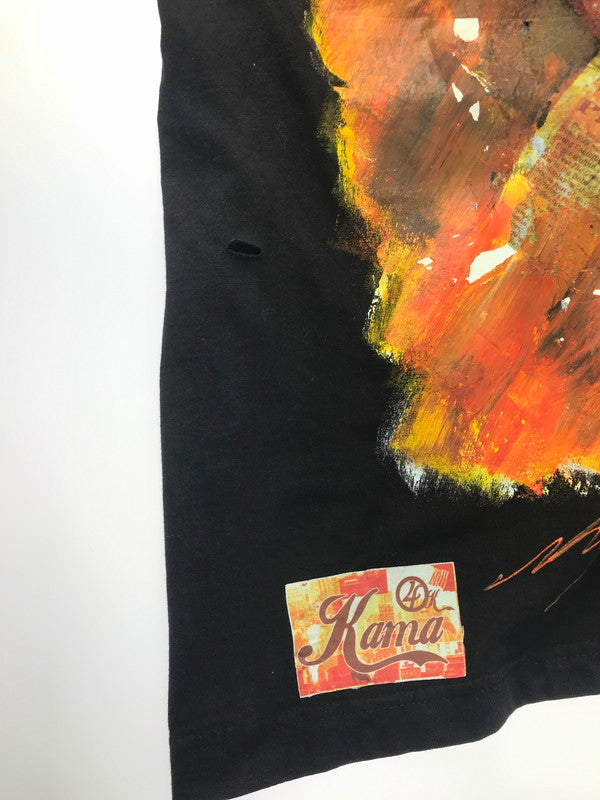 【中古品】【メンズ】 UNKNOWN GRAPHIC PRINT S/S T-SHIRT グラフィック プリント ショートスリーブ Ｔシャツ 半袖 トップス 146-250205-yk-21-tag サイズ：2K カラー：ブラック 万代Net店