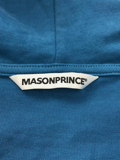 【中古品】【メンズ】 MASON PRINCE メイソンプリンス LOGO ZIP PARKA ロゴ ジップパーカー プルオーバー 147-250209-hi-13-tag サイズ：2 カラー：ブルー 万代Net店