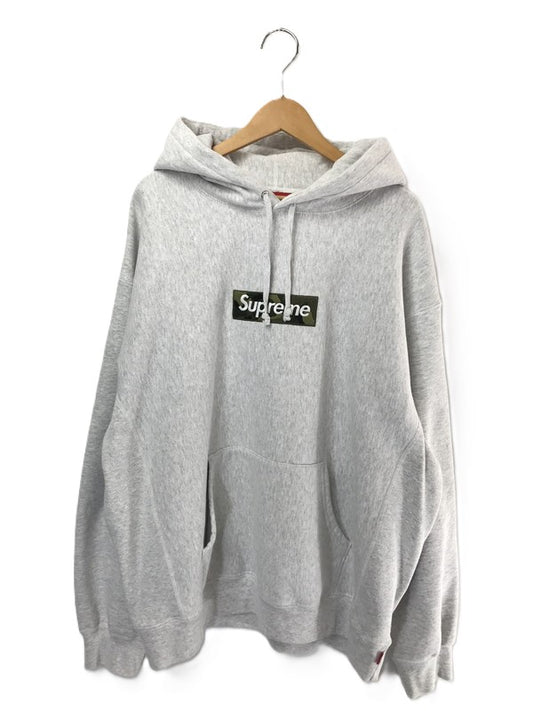 【中古品】【メンズ】 SUPREME シュプリーム 23FW BOX LOGO HOODED SWEATSHIRTS　ボックス ロゴ フーデッド スウェットシャツ パーカー トップス 149-260701-rt-10-tag サイズ：XL カラー：グレー 万代Net店