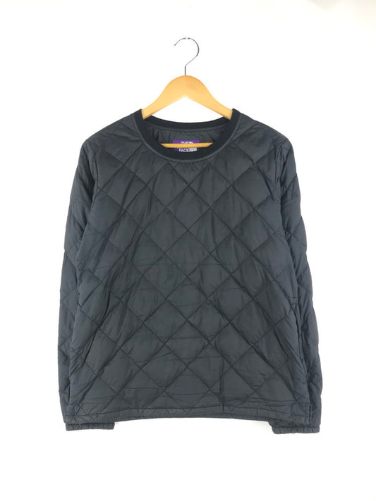 【中古品】【メンズ】 THE NORTH FACE PURPLE LABEL ザノースフェイスパープルレーベル DOWN SWEATER ND2563N ダウンセーター キルティング プルオーバー トップス 144-250207-hi-04-tag サイズ：S カラー：ブラック 万代Net店