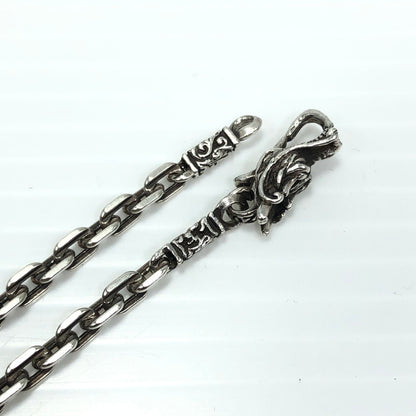 【中古品】【メンズ】  ZOCALO ソカロ ZNLS0015-45 ANCHOR SQUARE NECKLACE アンカー スクエア ネックレス アクセサリー 192-250206-hi-12-tag カラー：シルバー 万代Net店