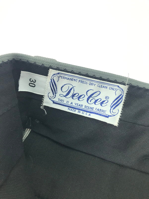 【中古品】【メンズ】 DEE CEE ディーシー 70’s SLACKS スラックス 70年代 USA製 SCOVILジップ パンツ ヴィンテージ 157-250207-hi-18-tag サイズ：30 万代Net店
