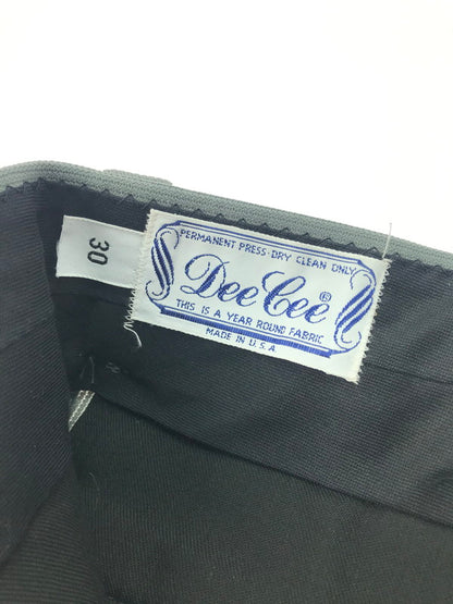 【中古品】【メンズ】 DEE CEE ディーシー 70’s SLACKS スラックス 70年代 USA製 SCOVILジップ パンツ ヴィンテージ 157-250207-hi-18-tag サイズ：30 万代Net店