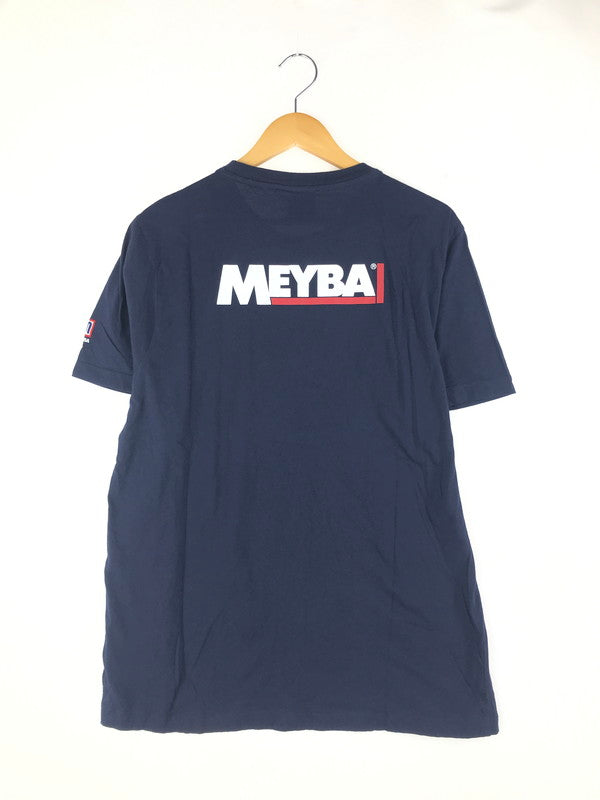 【中古品】【メンズ】 MEYBA メイバ S/S PHOTO PRINT TEE ショートスリーブ フォトプリントTシャツ 半袖Tシャツ 142-250207-hi-01-tag サイズ：XL カラー：ネイビー 万代Net店