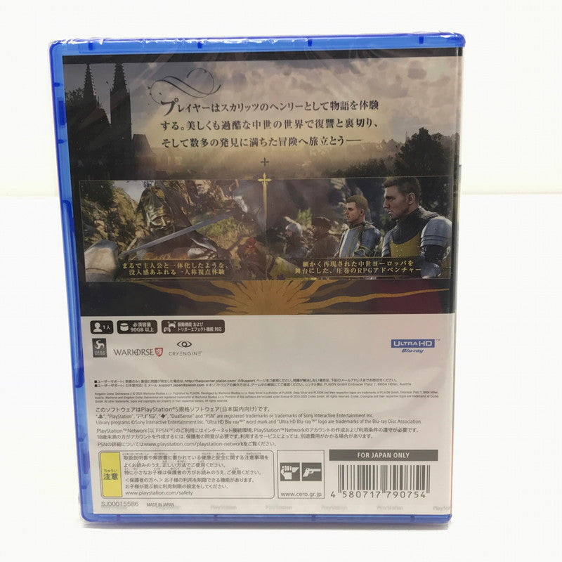 【中古美品】 【未開封】PlayStation5 PS5 プレイステーション5 プレステ5 ソフト キングダムカム・デリバランス 2 [CERO区分_Z / 18歳以上対象] ゲーム 026-251018-hi-11-tag 万代Net店