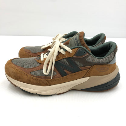 【中古品】【メンズ】 NEW BALANCE ニューバランス × CARHARTT WIP カーハート ワークインプログレス 別注 コラボ M990CH6 USA製 スニーカー 靴 162-250211-yk-05-tag サイズ：27cm/US9 カラー：ブラウン 万代Net店