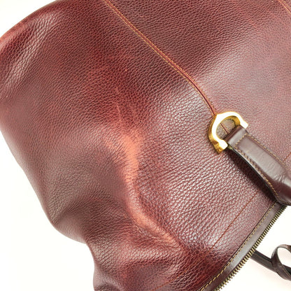 【現状渡し品】【メンズ】 CARTIER カルティエ MUST LINE BOSTON BAG マストライン ボストンバッグ カバン 180-250518-hi-11-tag カラー：ボルドー 万代Net店