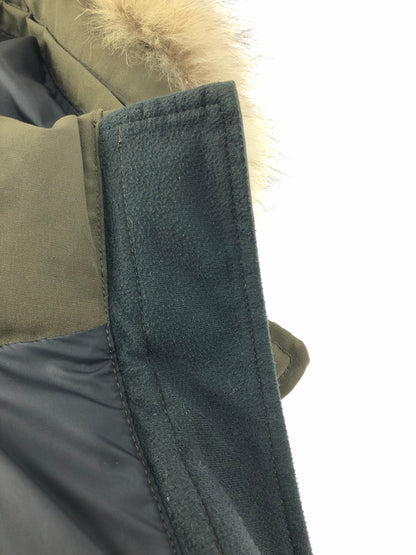 【中古品】【レディース】 CANADA GOOSE カナダグース BELLEVILLE PARKA 2301JL R ベルビルパーカ ダウンジャケット アウター 168-250214-ki-10-tag サイズ：S カラー：カーキ 万代Net店