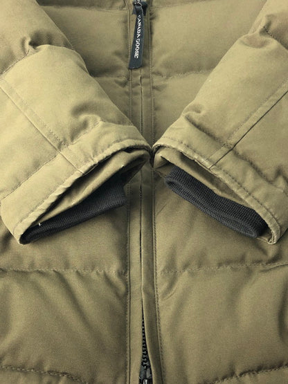 【中古品】【レディース】 CANADA GOOSE カナダグース BELLEVILLE PARKA 2301JL R ベルビルパーカ ダウンジャケット アウター 168-250214-ki-10-tag サイズ：S カラー：カーキ 万代Net店