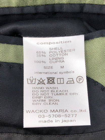 【中古品】【メンズ】 WACKO MARIA ワコマリア UNCONSTRUCTED JACKET 23SSE-WMO-JK01 アンコンストラクテッドジャケット ライトアウター 142-250222-hi-10-tag サイズ：M カラー：オリーブ 万代Net店