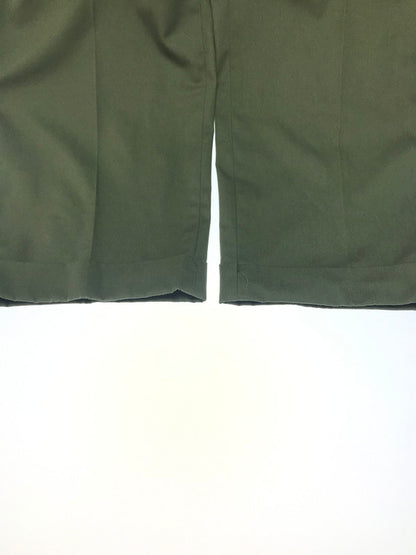 【中古品】【メンズ】 WACKO MARIA ワコマリア PLEATED TROUSERS 23SSE-WMP-TR01 プリーツ トラウザーパンツ ボトムス 153-250221-na-16-tag サイズ：XL カラー：カーキ 万代Net店