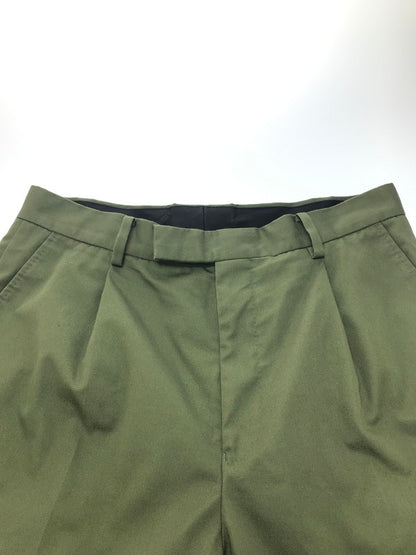 【中古品】【メンズ】 WACKO MARIA ワコマリア PLEATED TROUSERS 23SSE-WMP-TR01 プリーツ トラウザーパンツ ボトムス 153-250221-na-16-tag サイズ：XL カラー：カーキ 万代Net店