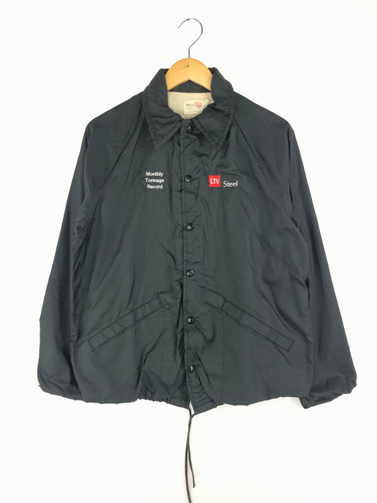 【中古品】【メンズ】  KING LOUIE キングルイ 90S USA製 LTV STEEL COACH JACKET 90年代 アメリカ製 コーチジャケット ナイロンジャケット アウター 146-250214-ki-13-tag サイズ：M カラー：ブラック 万代Net店