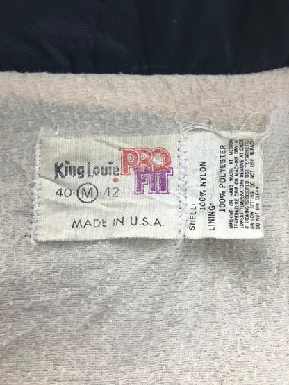 【中古品】【メンズ】  KING LOUIE キングルイ 90S USA製 LTV STEEL COACH JACKET 90年代 アメリカ製 コーチジャケット ナイロンジャケット アウター 146-250214-ki-13-tag サイズ：M カラー：ブラック 万代Net店