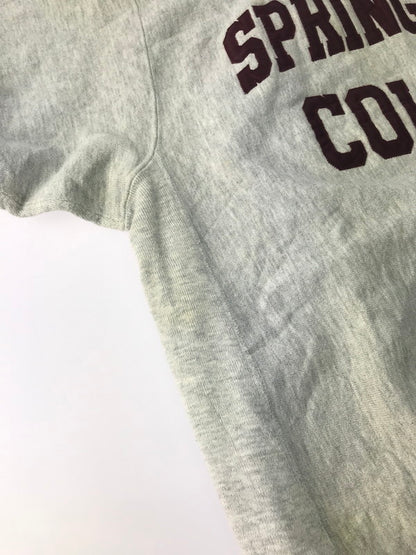 【現状渡し品】【メンズ】 Champion チャンピオン 90's REVERSE WEAVE SPRINGFIELD COLLEGE SWEAT 90年代 リバースウィーブ スプリング フィールド カレッジ スウェット トレーナー トップス 146-250212-na-08-tag サイズ：XL カラー：グレー 万代Net店