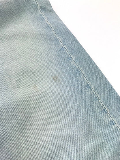【中古品】【メンズ】 CALVIN KLEIN カルバンクライン 90's LOOSE MARBLED 40EM741 90年代 ルーズ マーブル デニムパンツ ボトムス 152-250216-na-06-tag サイズ：W32 カラー：ライトブルー 万代Net店