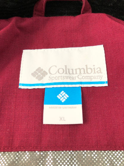 【中古品】【メンズ】 Columbia コロンビア TUCANNON ISLE SHIRT JACKET PM0248 ツキャノンアイルジャケット  アウトドアジャケット アウター 144-250218-ki-03-tag サイズ：XL カラー：ワインレッド 万代Net店