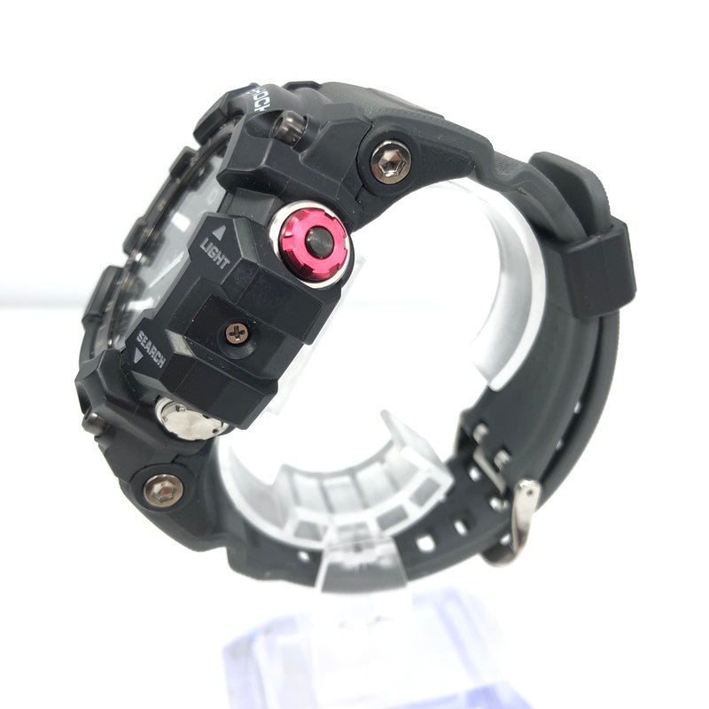 【中古美品】【メンズ】 G-SHOCK ジーショック GWG-100-1A8JF MASTER OF G マスター オブ G タフソーラー 腕時計 196-250216-na-23-tag カラー：ブラック 万代Net店