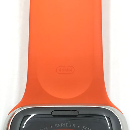 【中古品】【メンズ】 Apple アップル HERMES エルメス APPLE WATCH SERIES 5 44MM アップルウォッチ シリーズ5 スマートウォッチ 腕時計 183-250215-hi-20-tag サイズ：44MM カラー：シルバー 万代Net店