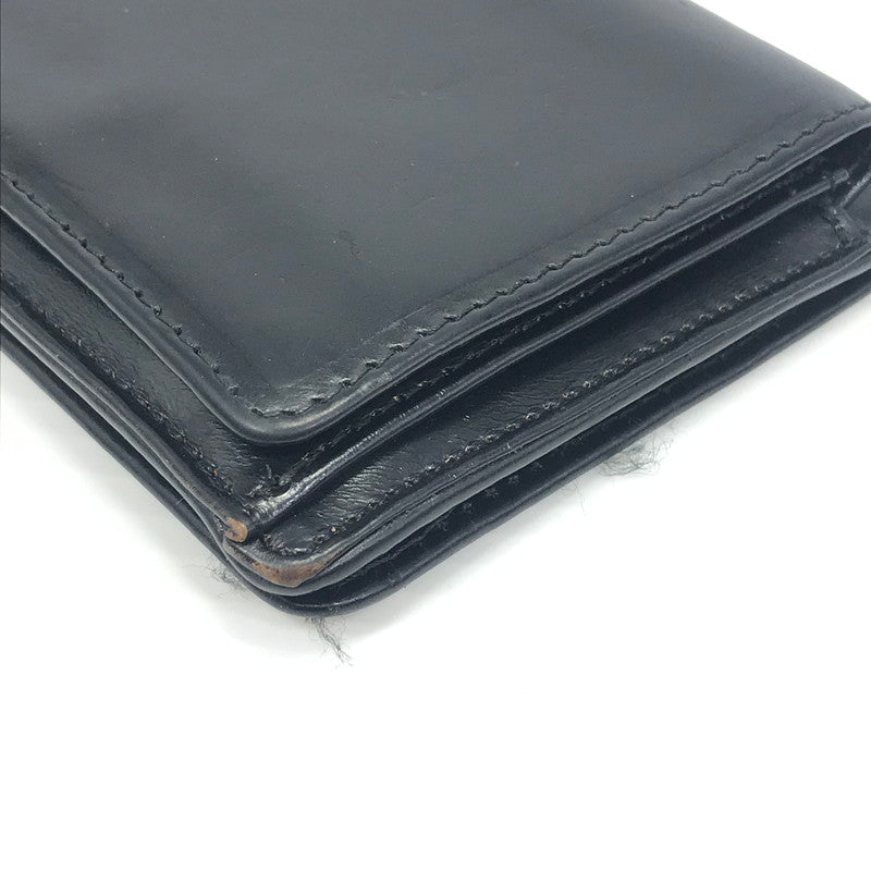 【中古品】【メンズ】 GLENROYAL グレンロイヤル MONEY CLIP WITH COIN POCKET 03-6164 マネークリップ 小銭入れ付 二つ折り財布 ミディアムウォレット 200-250215-hi-15-tag カラー：ブラック 万代Net店