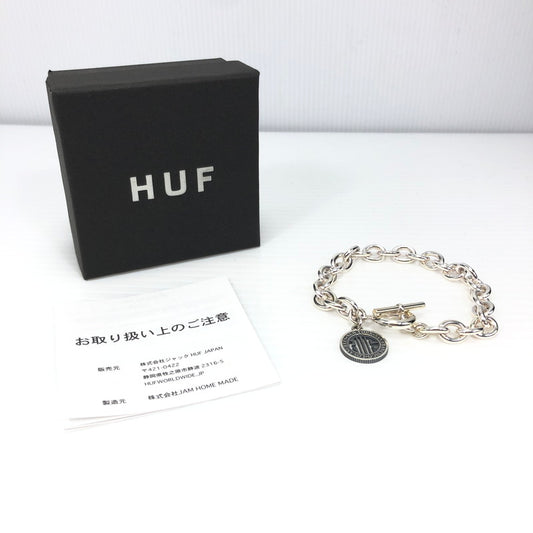 【中古品】【メンズ】 HUF ハフ REGIONAL BRACELET SILVER リージョナル ブレスレット シルバー アクセサリー 192-250216-na-20-tag カラー：シルバー 万代Net店