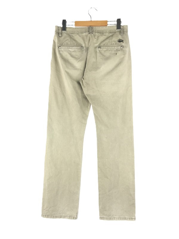 【現状渡し品】【メンズ】 STUSSY ステューシー AUTHENTIC GEAR COTTON WORK PANTS オーセンティックギア コットンワークパンツ ボトムス 153-250221-ki-09-tag サイズ：30 カラー：ベージュ 万代Net店