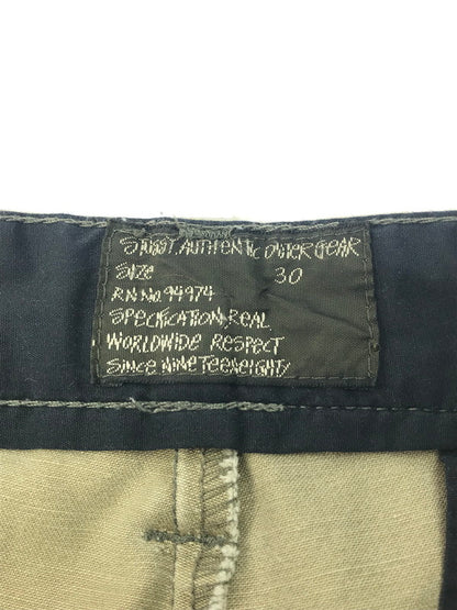 【現状渡し品】【メンズ】 STUSSY ステューシー AUTHENTIC GEAR COTTON WORK PANTS オーセンティックギア コットンワークパンツ ボトムス 153-250221-ki-09-tag サイズ：30 カラー：ベージュ 万代Net店