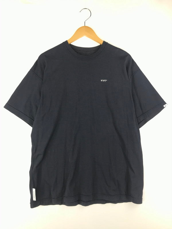 【中古品】【メンズ】 WTAPS ダブルタップス WTAPS 231ATDT-CSM28 SIGN SS COTTON 231ATDT-CSM28 サイン ショートスリーブ コットン 半袖 Tシャツ トップス 142-250218-ki-09-tag サイズ：03 カラー：ブラック 万代Net店