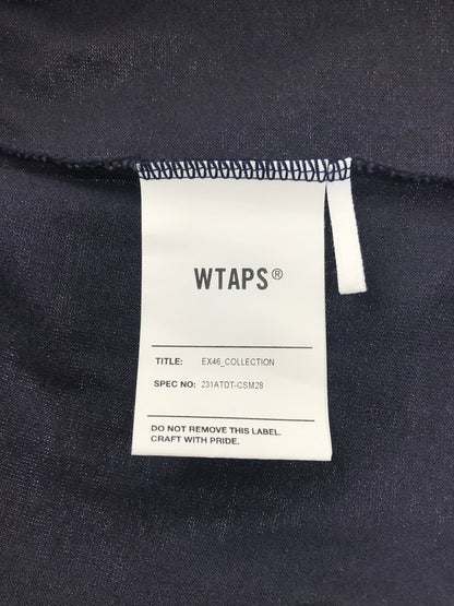 【中古品】【メンズ】 WTAPS ダブルタップス WTAPS 231ATDT-CSM28 SIGN SS COTTON 231ATDT-CSM28 サイン ショートスリーブ コットン 半袖 Tシャツ トップス 142-250218-ki-09-tag サイズ：03 カラー：ブラック 万代Net店