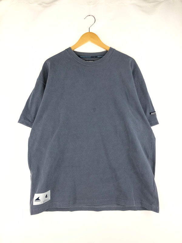 【中古品】【メンズ】 DESCENDANT ディセンダント HORIZON PIGMENT DYE SS TEE ホライズン ピグメント ダイ Tシャツ 半袖Tシャツ トップス 140-250216-na-11-tag サイズ：4 カラー：ネイビー 万代Net店