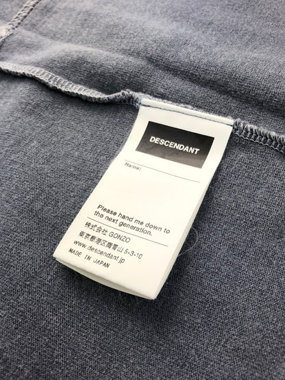 【中古品】【メンズ】 DESCENDANT ディセンダント HORIZON PIGMENT DYE SS TEE ホライズン ピグメント ダイ Tシャツ 半袖Tシャツ トップス 140-250216-na-11-tag サイズ：4 カラー：ネイビー 万代Net店