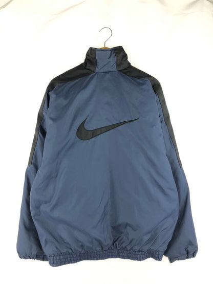 【中古品】【メンズ】 NIKE ナイキ 90S 白タグ キルティングライナー 中綿ハーフジッププルオーバー ナイロンジャケット アウター 146-250218-ki-04-tag サイズ：L カラー：ブルー 万代Net店