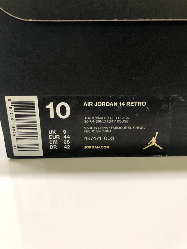 【中古品】【メンズ】 NIKE ナイキ 487471-003 AIR JORDAN 14 LAST SHOT ART OF A CHAMPION COLLECTION 16MODELS 靴 シューズ スニーカー 160-260823-AS-11-hon サイズ：28cm カラー：ブラック 万代Net店