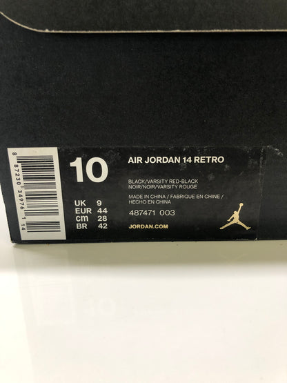 【中古品】【メンズ】 NIKE ナイキ 487471-003 AIR JORDAN 14 LAST SHOT ART OF A CHAMPION COLLECTION 16MODELS 靴 シューズ スニーカー 160-260823-AS-11-hon サイズ：28cm カラー：ブラック 万代Net店
