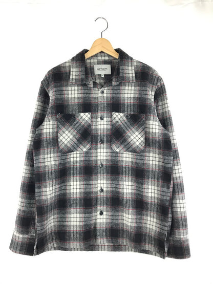 【中古品】【メンズ】 Carhartt カーハート CARHARTT WIP カーハートダブルアイピー LS HAGEN SHIRT ロングスリーブ ハーゲンシャツ 長袖シャツ トップス 142-250306-ss-04-tag サイズ：M カラー：ブラック/グレー 万代Net店