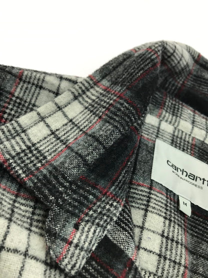 【中古品】【メンズ】 Carhartt カーハート CARHARTT WIP カーハートダブルアイピー LS HAGEN SHIRT ロングスリーブ ハーゲンシャツ 長袖シャツ トップス 142-250306-ss-04-tag サイズ：M カラー：ブラック/グレー 万代Net店