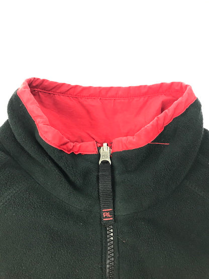 【中古品】【メンズ】 POLO SPORTS ポロスポーツ RALPH LAUREN ラルフローレン REVERSIBLE FLEECE JACKET リバーシブル フリースジャケット アウター 146-250226-yk-19-tag サイズ：L カラー：レッド/ブラック 万代Net店