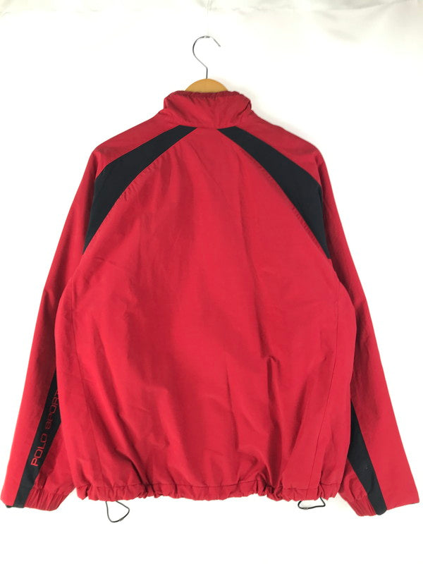 【中古品】【メンズ】 POLO SPORTS ポロスポーツ RALPH LAUREN ラルフローレン REVERSIBLE FLEECE JACKET リバーシブル フリースジャケット アウター 146-250226-yk-19-tag サイズ：L カラー：レッド/ブラック 万代Net店