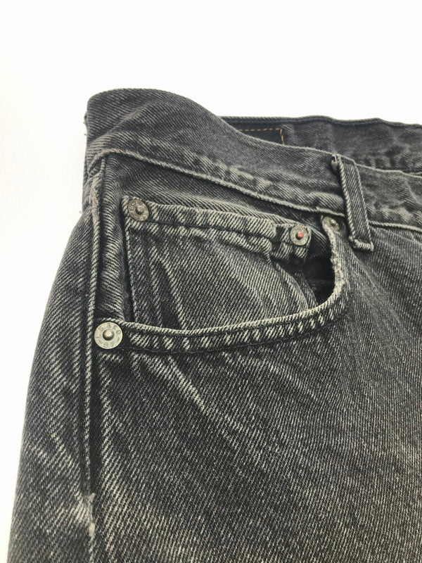 【現状渡し品】【メンズ】 Levi's リーバイス 501 BLACK DENIM PANTS 501 ブラックデニムパンツ ボトムス ボタン裏 刻印216 157-250221-na-14-tag サイズ：W34 L34 カラー：ブラック 万代Net店