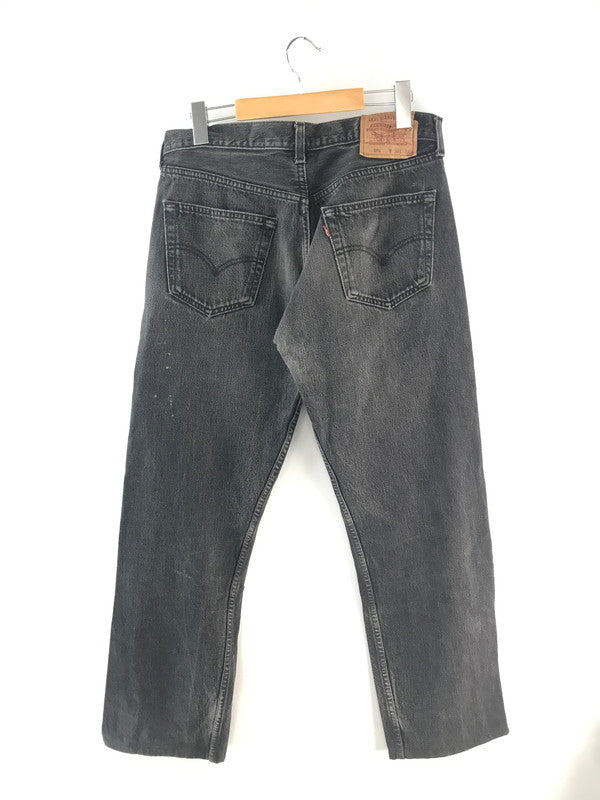 【現状渡し品】【メンズ】 Levi's リーバイス 501 BLACK DENIM PANTS 501 ブラックデニムパンツ ボトムス ボタン裏 刻印216 157-250221-na-14-tag サイズ：W34 L34 カラー：ブラック 万代Net店