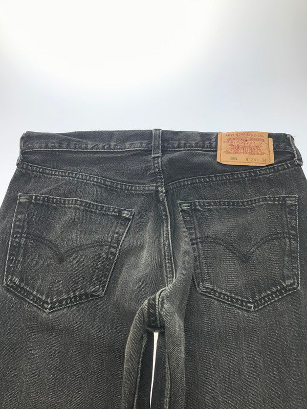 【現状渡し品】【メンズ】 Levi's リーバイス 501 BLACK DENIM PANTS 501 ブラックデニムパンツ ボトムス ボタン裏 刻印216 157-250221-na-14-tag サイズ：W34 L34 カラー：ブラック 万代Net店