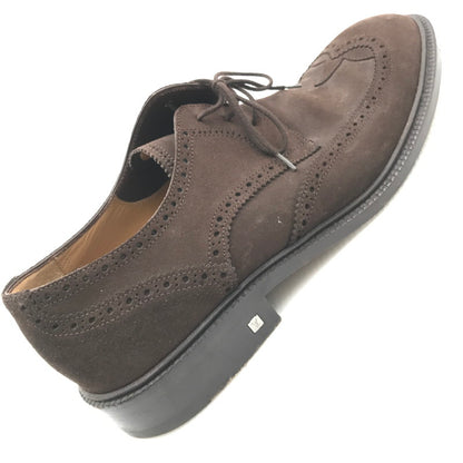 【中古品】【メンズ】 SUEDE DRESS SHOES ST1004 スエード ドレスシューズ 靴 179-250226-yk-30-tag サイズ：8 カラー：ブラウン 万代Net店