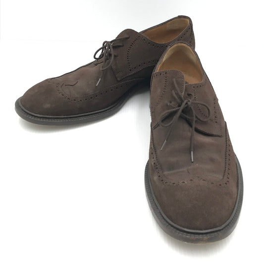 【中古品】【メンズ】 LOUIS VUITTON ルイ・ヴィトン SUEDE DRESS SHOES ST1004 スエード ドレスシューズ 靴 179-250226-yk-30-tag サイズ：8 カラー：ブラウン 万代Net店